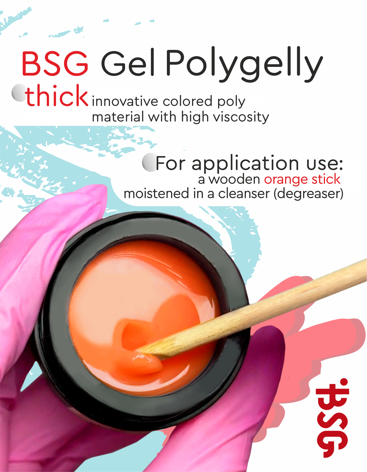 BSG Hard builder gel POLYJELLY #05 (13 g)