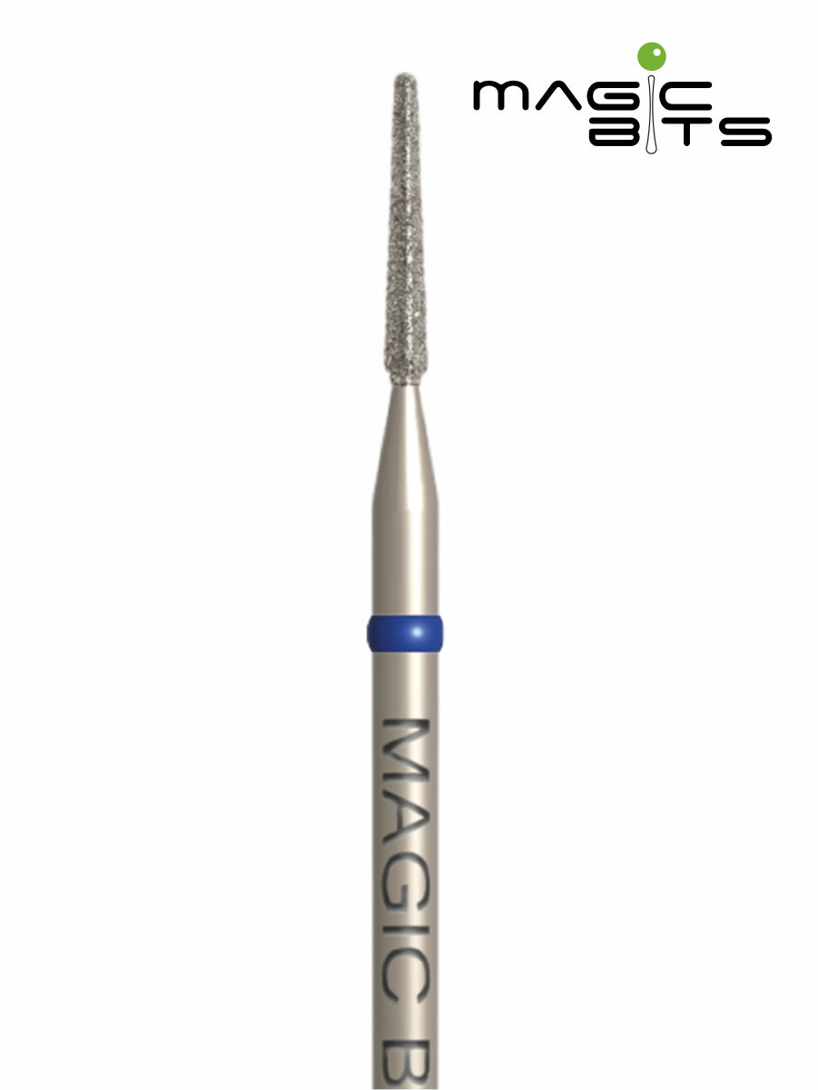Puntas mágicas de diamante para perforación de fisura D=1,2 mm
