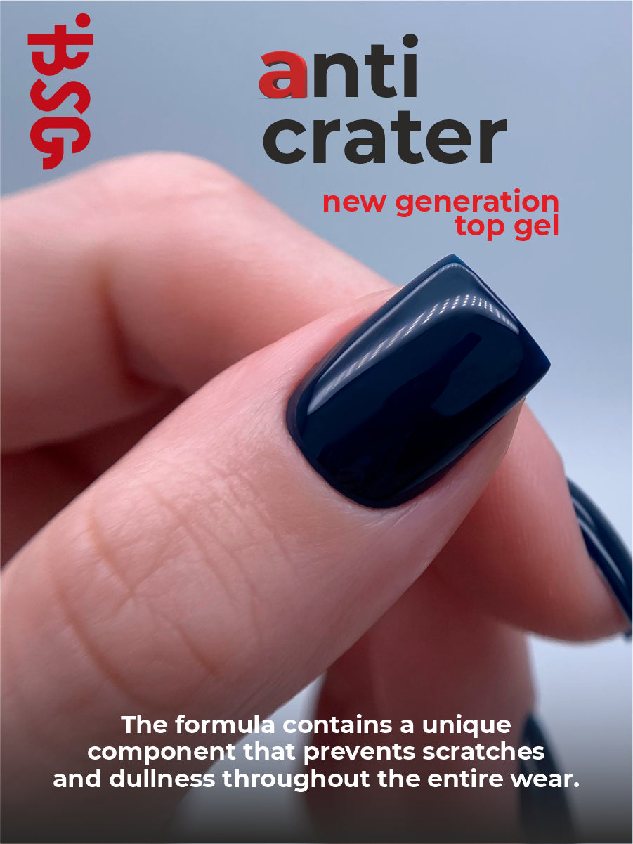 BSG Top Anticrater (Anticrater) - gel superior, aplicación “sin cráteres” (20 ml)