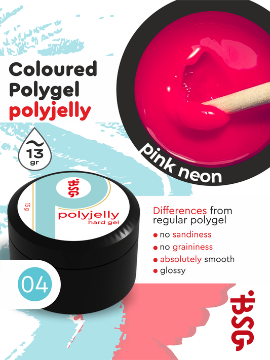 BSG Hard builder gel POLYJELLY #04 (13 g)