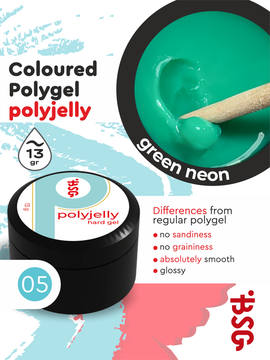 BSG Hard builder gel POLYJELLY #05 (13 g)