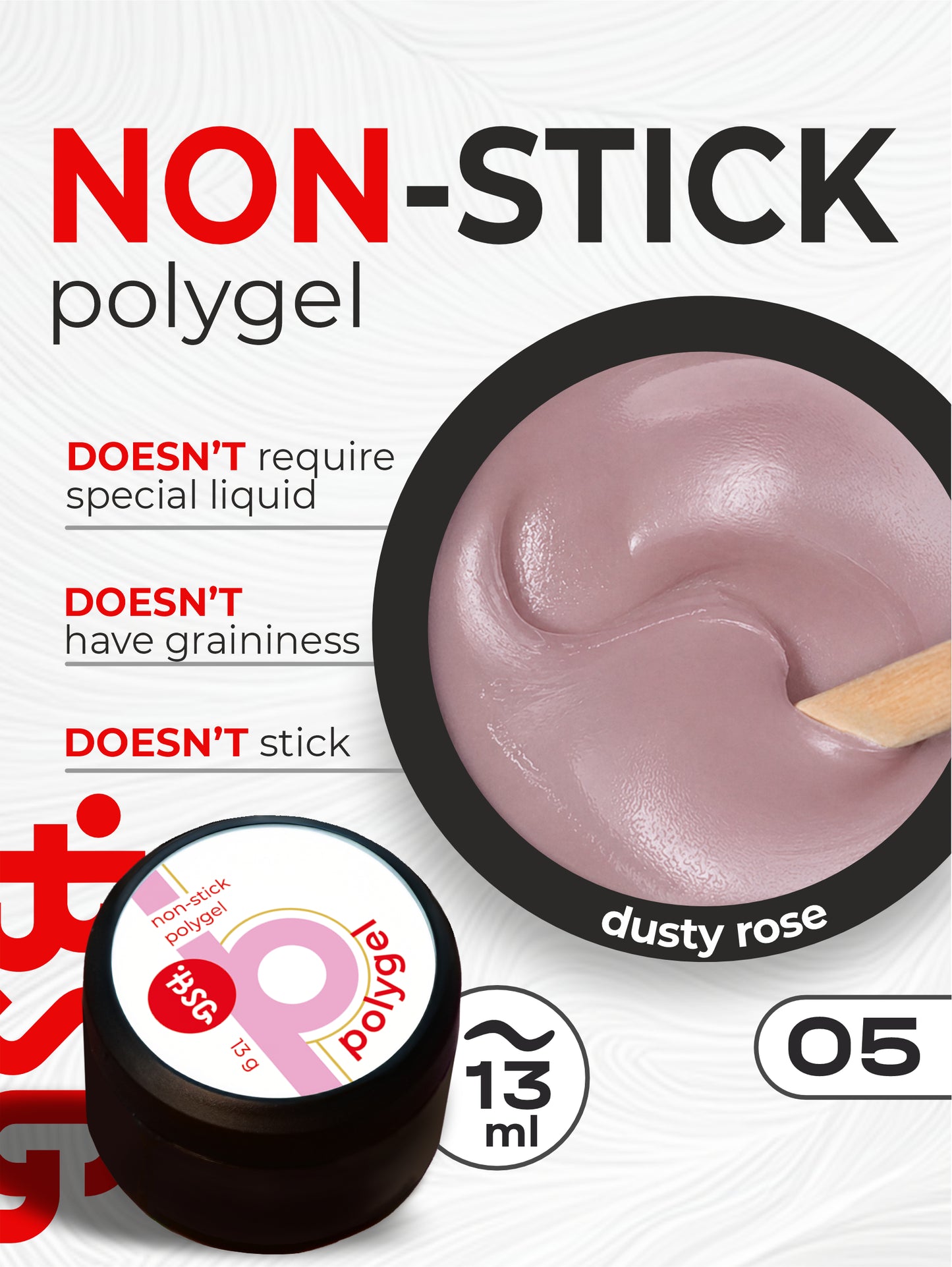 BSG POLYGEL Non-stick for building #05 (13g)