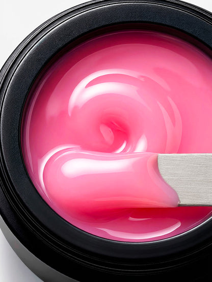 BSG Hard gel for extensions Konfityur #06 LOW VISCOSITY - Hot pink (13 g)