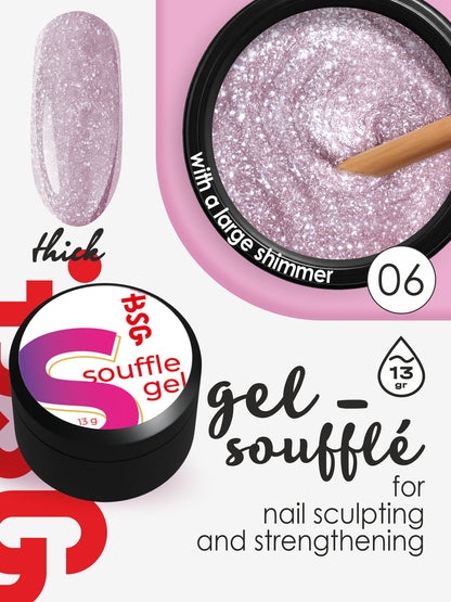 BSG Soufflé Hard Builder Gel #06 (13 g)