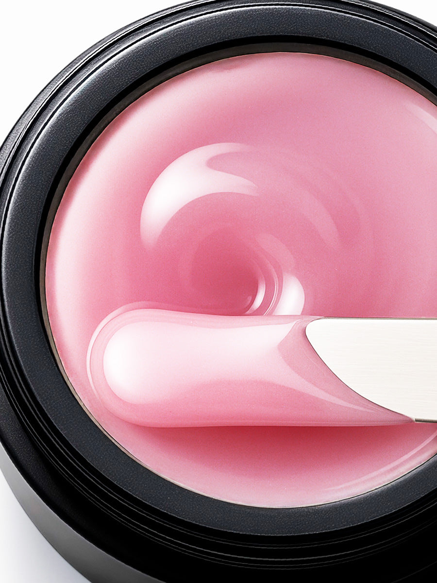 Gel dur BSG pour extensions Konfithur #07 FAIBLE VISCOSITÉ - Perle rose (13 g)