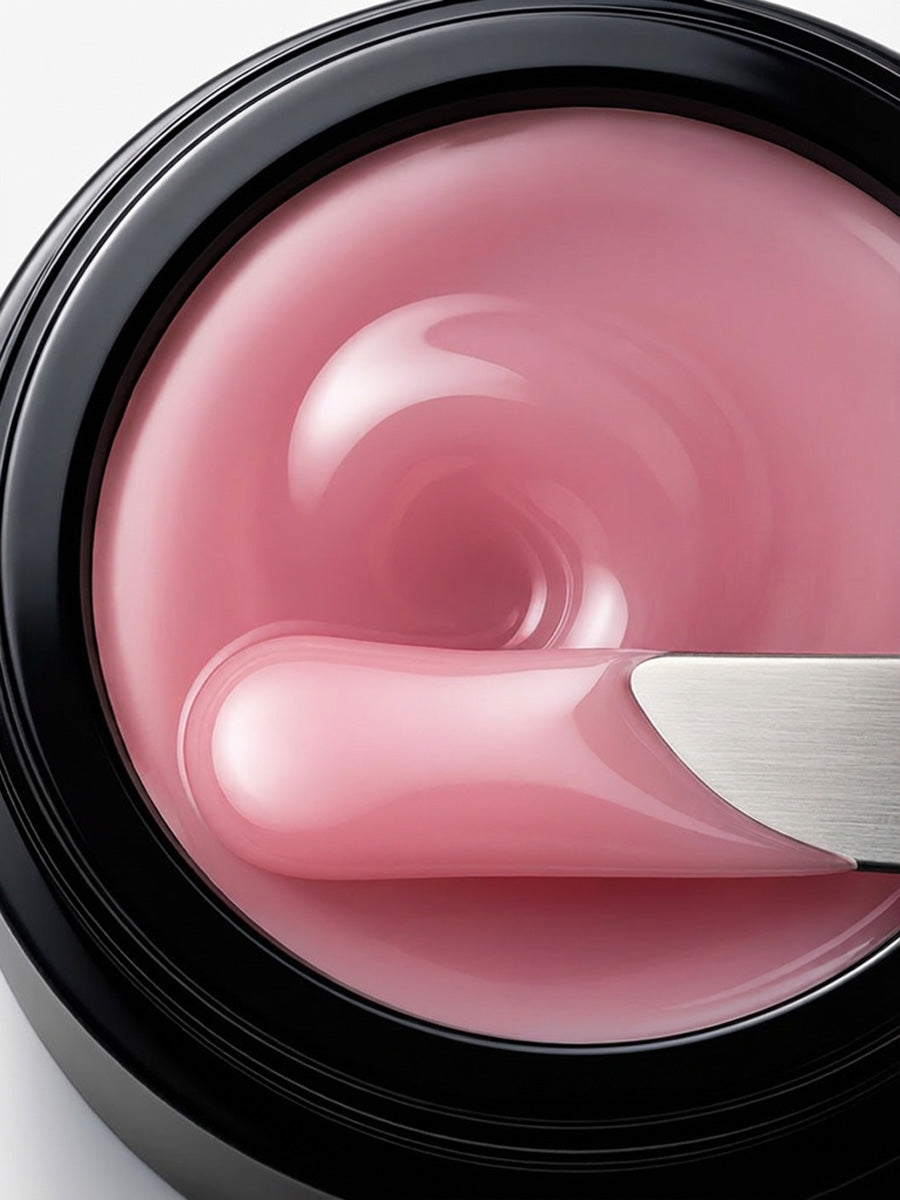 BSG Hard gel for extensions Konfityur #07 LOW VISCOSITY - Pink pearl (13 g)