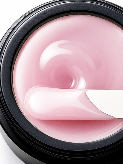 Gel duro BSG para extensiones Konfityur ¹09 BAJA VISCOSIDAD - Perla rosa transparente (13 g)