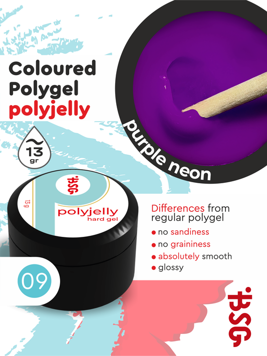 BSG Hard builder gel POLYJELLY #09 (13 g)