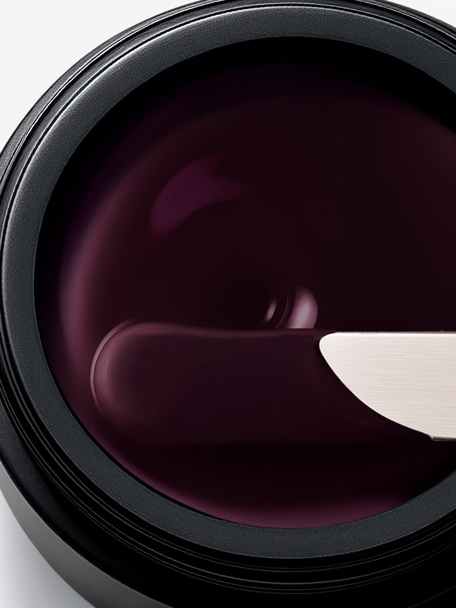 Gel duro BSG para extensiones Konfityur ¹105 BAJA VISCOSIDAD - Caramelo de regaliz con subtono burdeos (13 g)