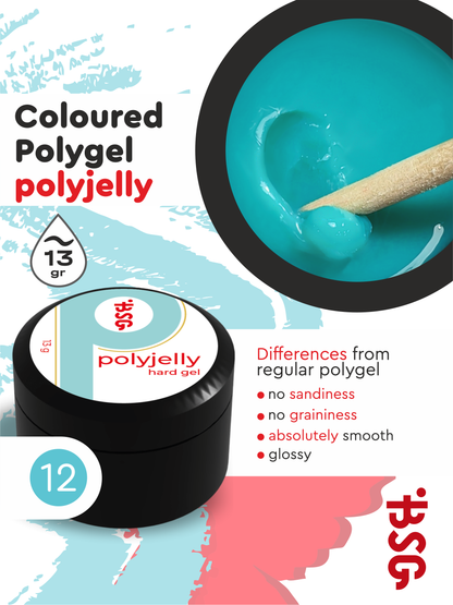 BSG Hard builder gel POLYJELLY #12 (13 g)