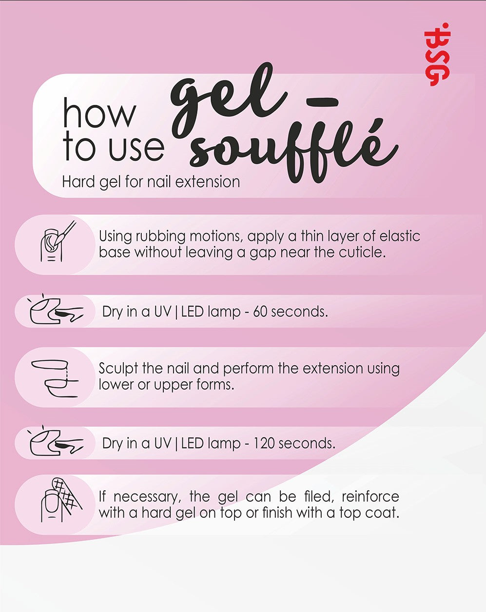 BSG Soufflé Hard Builder Gel #09 (13 g)