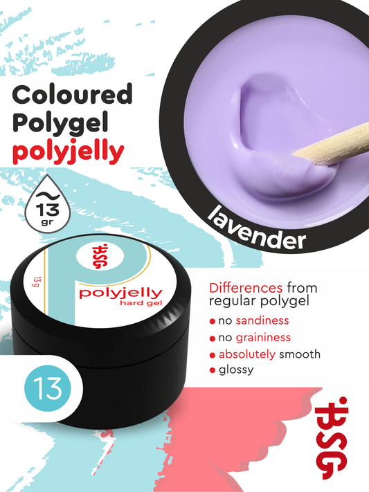 BSG Hard builder gel POLYJELLY #13 (13 g)