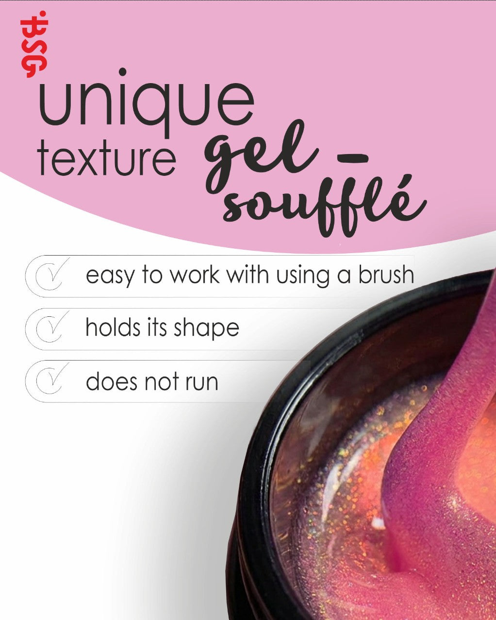 BSG Soufflé Hard Builder Gel #09 (13 g)
