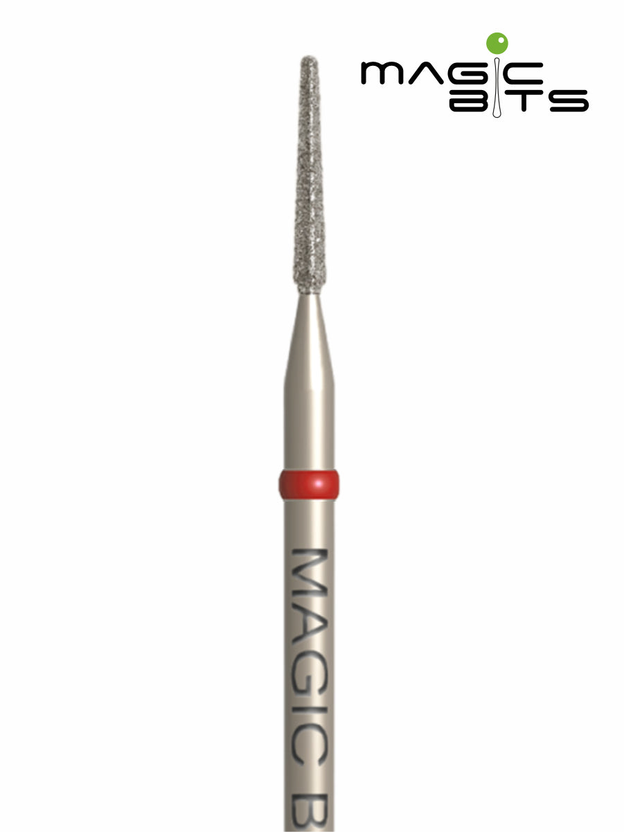 Puntas mágicas de diamante para perforación de fisura D=1,2 mm