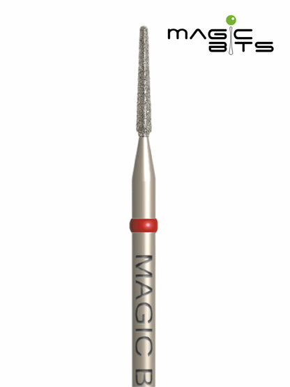 Puntas mágicas de diamante para perforación de fisura D=1,2 mm