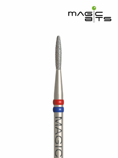 Puntas mágicas de diamante de grano de arroz D=1,6 mm