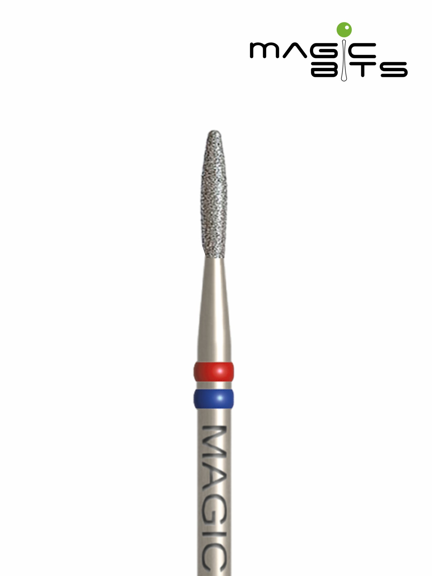 Puntas mágicas de diamante de grano de arroz D=1,8 mm