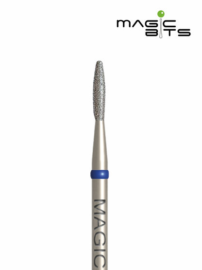 Puntas mágicas de diamante de grano de arroz D=1,8 mm