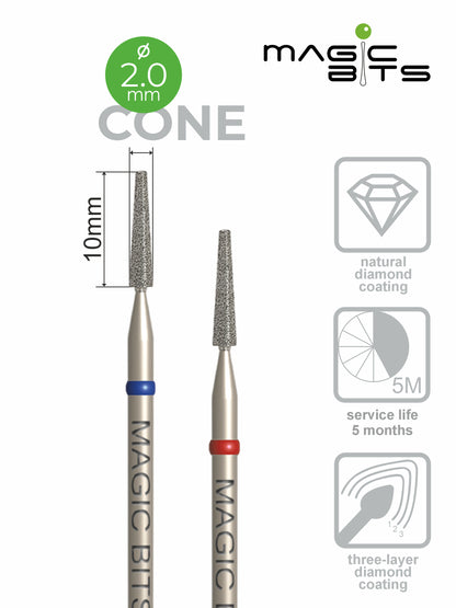 Puntas mágicas de diamante D=2,9 mm