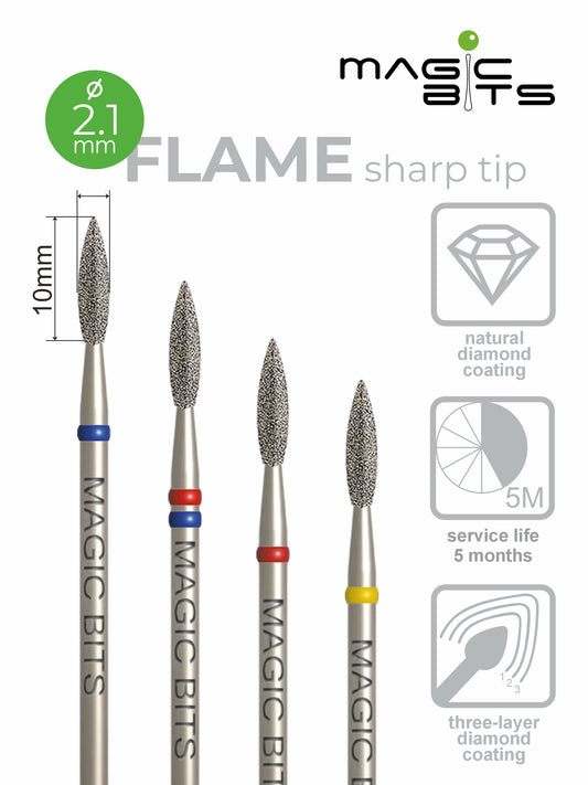 Magic Bits Diamond Flame D=2,1 mm