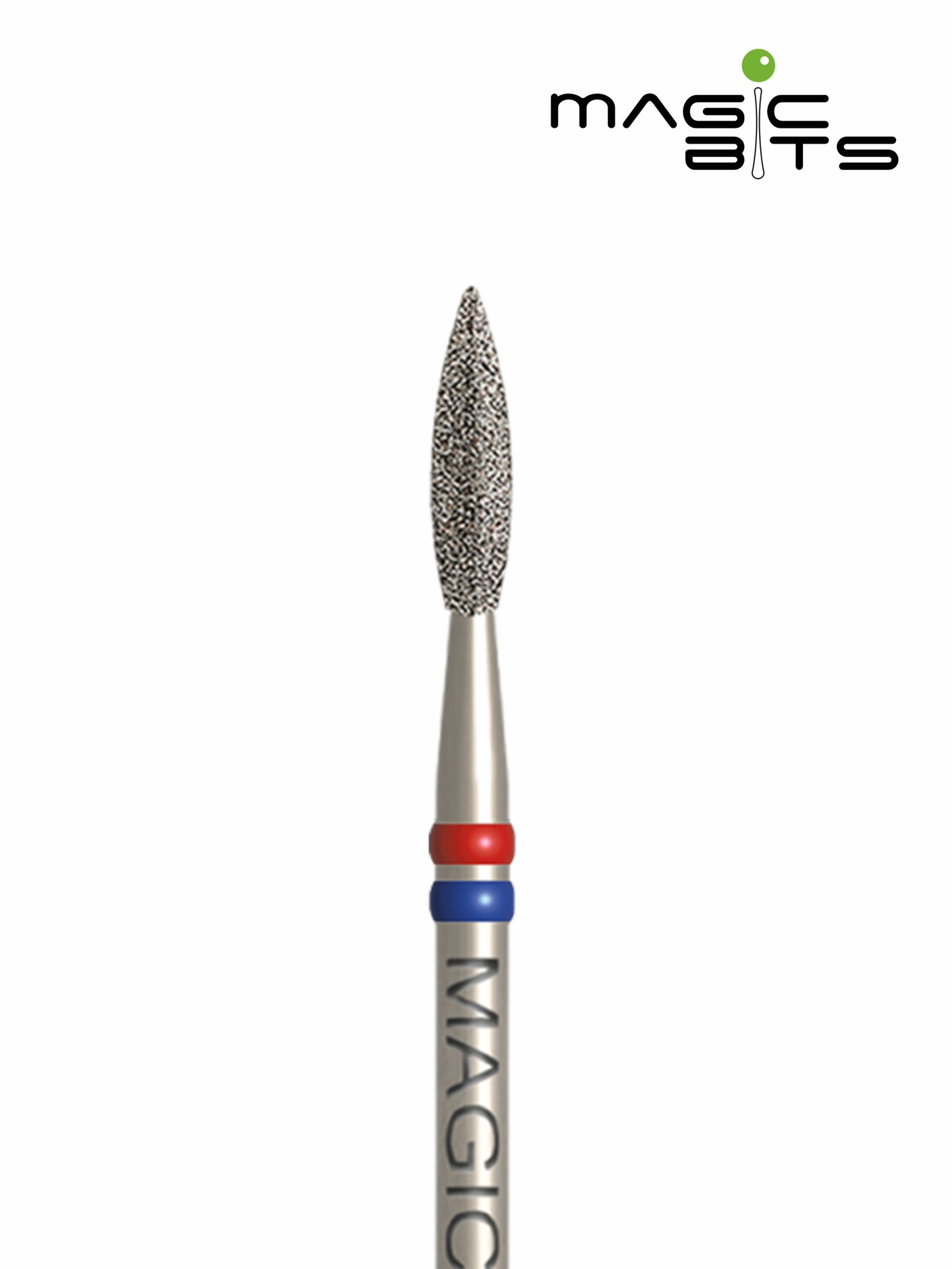 Puntas mágicas de diamante en forma de llama D=2,1 mm