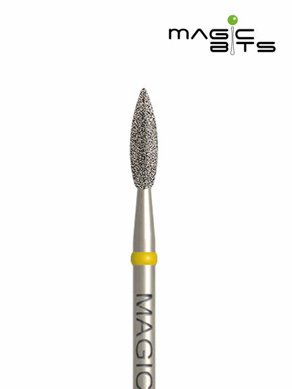 Puntas mágicas de diamante en forma de llama D=2,3 mm