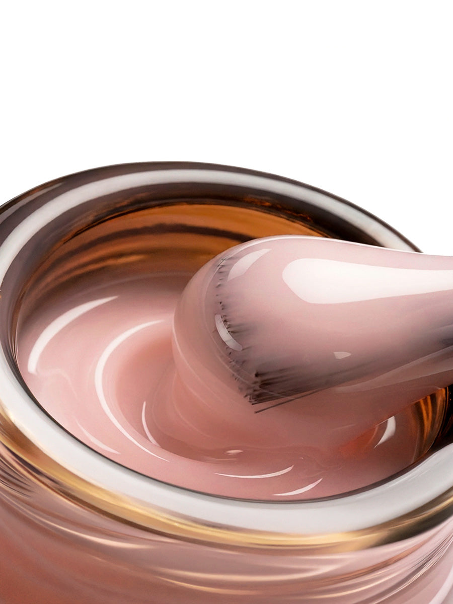 Gel duro BSG en botella Konfityur #25 BAJA VISCOSIDAD - Camuflaje rosa (translúcido) (20 ml)