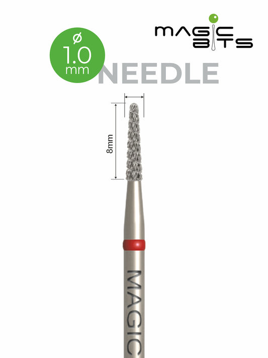 Fresa твердосплавная игла мягкого абразива для микрокоррекций по ногтю