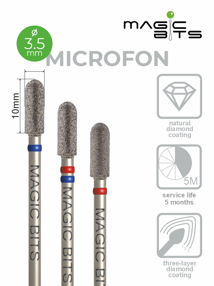 Micrófono de diamante Magic Bits D=3,5 mm
