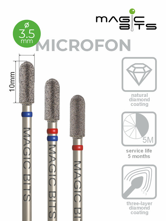 Micrófono de diamante Magic Bits D=3,5 mm