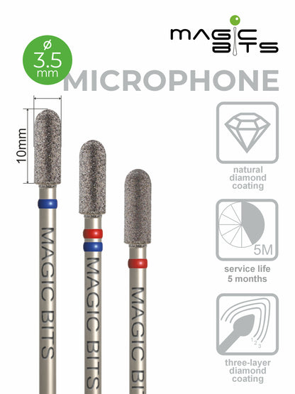 Micrófono de diamante Magic Bits D=3,5 mm