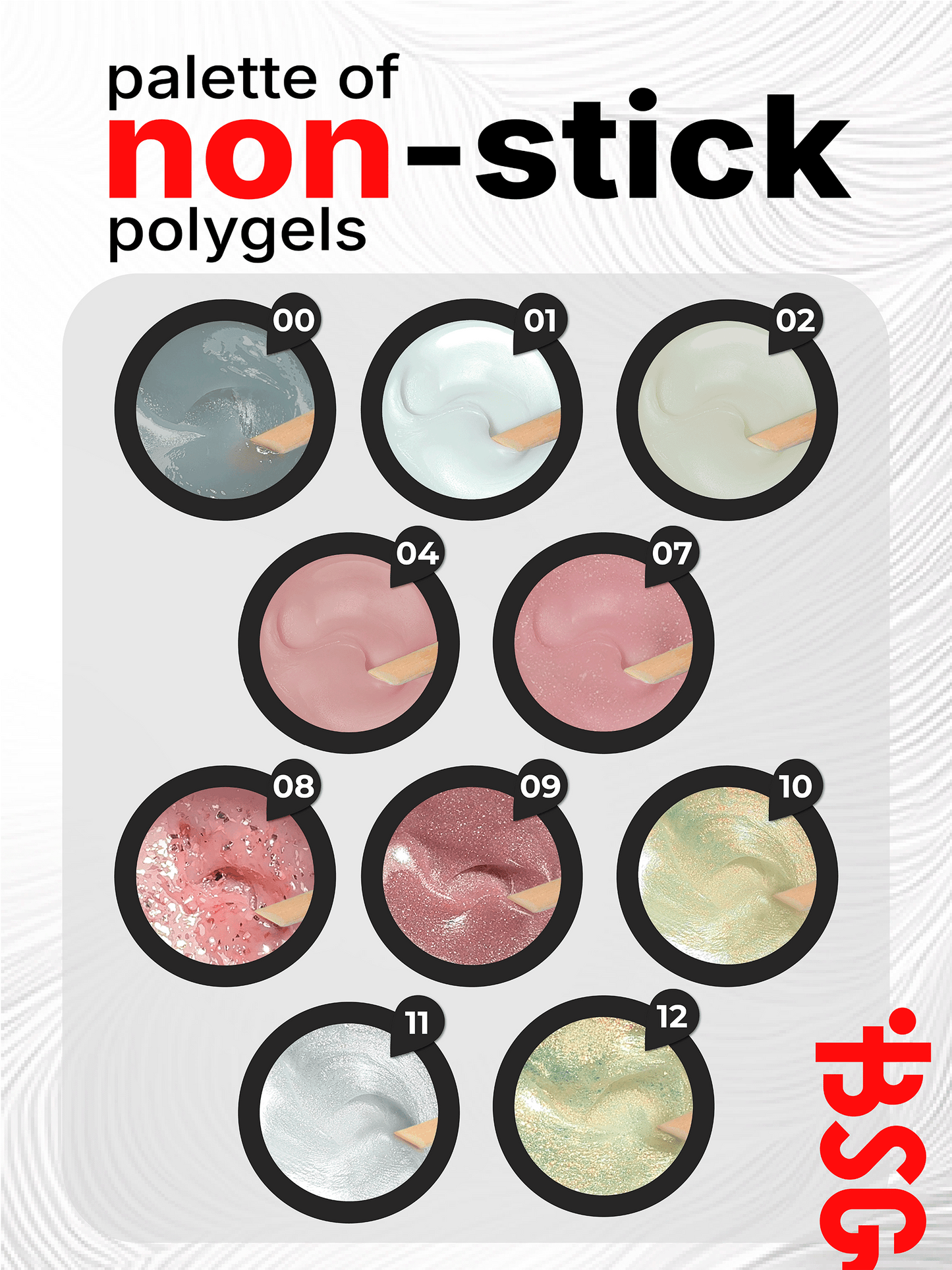 BSG POLYGEL Non-stick for building #00 (13g)