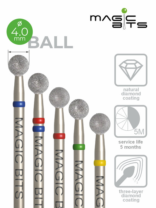 Puntas mágicas de diamante D=4,0 mm