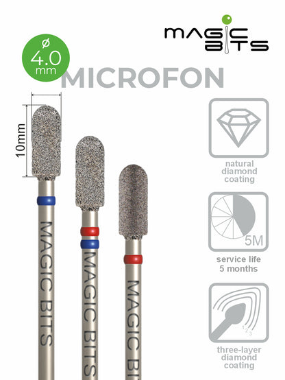 Micrófono de diamante Magic Bits D=4,0 mm