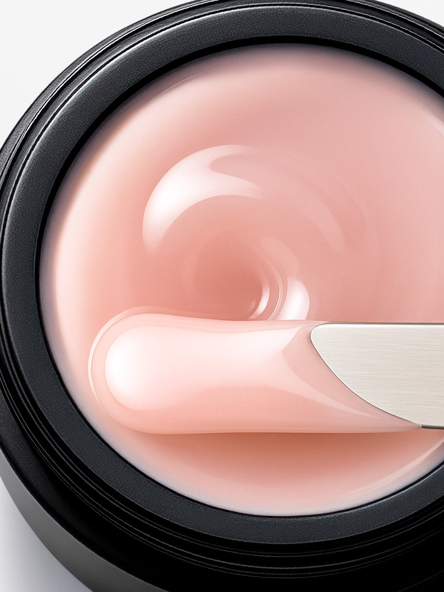 Gel duro BSG para extensiones Konfityur ¹42 BAJA VISCOSIDAD - Beige-melocotón, denso (13 g)