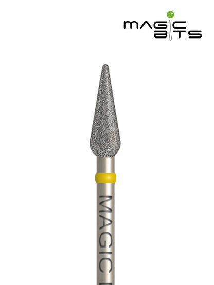 Goutte de diamant Magic Bits pour pédicure D=4,0 mm