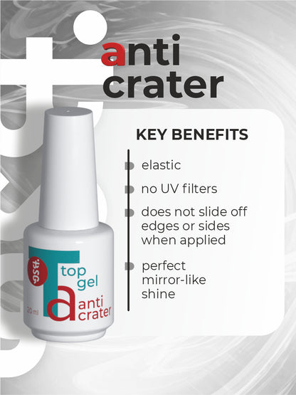 BSG Top Anticrater (Anticrater) - gel superior, aplicación “sin cráteres” (20 ml)