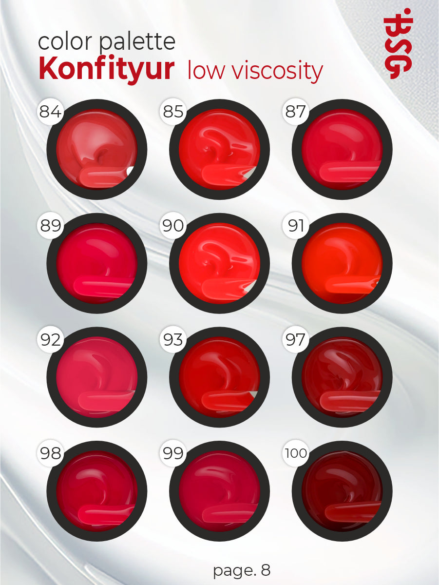 BSG Hard gel for extensions Konfityur #07 LOW VISCOSITY - Pink pearl (13 g)