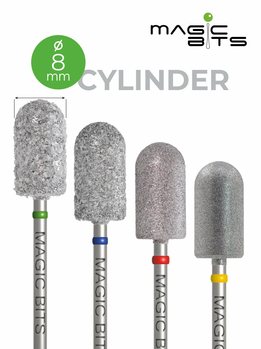 Cylindre de pédicure Magic Bits D=8 mm
