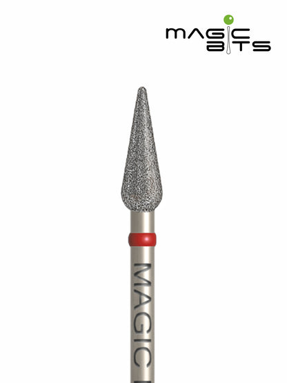 Goutte de diamant Magic Bits pour pédicure D=4,0 mm