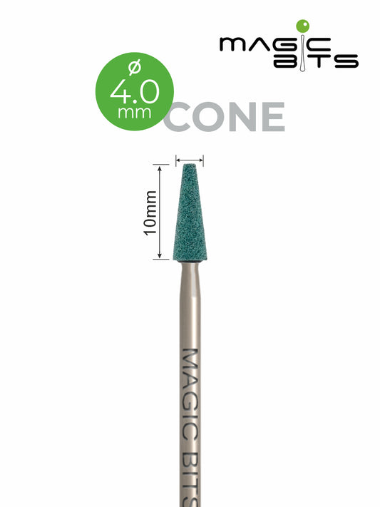 Magic Bits Corundum Cone Medium Size (Extra Soft)