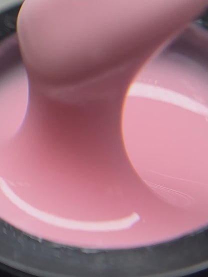 Gel duro BSG para extensiones Konfityur ¹09 BAJA VISCOSIDAD - Perla rosa transparente (13 g)