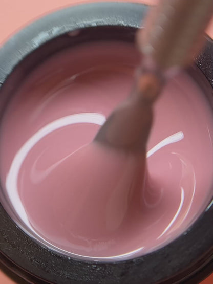 Gel duro BSG para extensiones Konfityur #01 BAJA VISCOSIDAD - Camuflaje rosa (13 g)