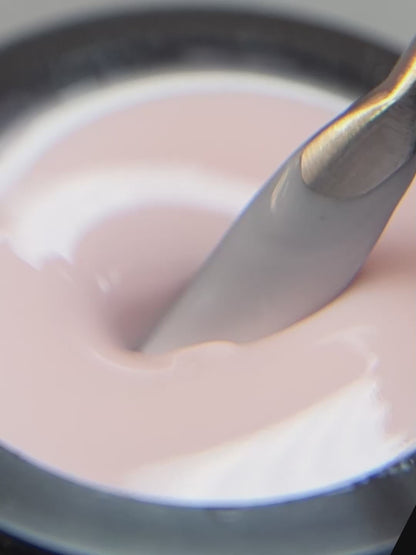 Gel duro BSG para extensiones Konfityur #02 BAJA VISCOSIDAD - Rosa natural, translúcido (13 g)