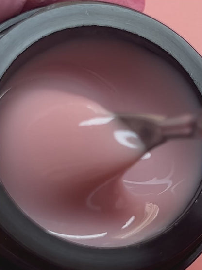 Gel duro BSG para extensiones Konfityur ¹13 BAJA VISCOSIDAD - Rosa transparente, camuflaje (13 g)